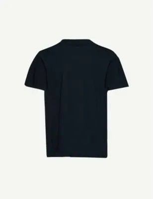 PS BY PAUL SMITH Zebra-embroidered cotton-jersey T-shirt detail 2