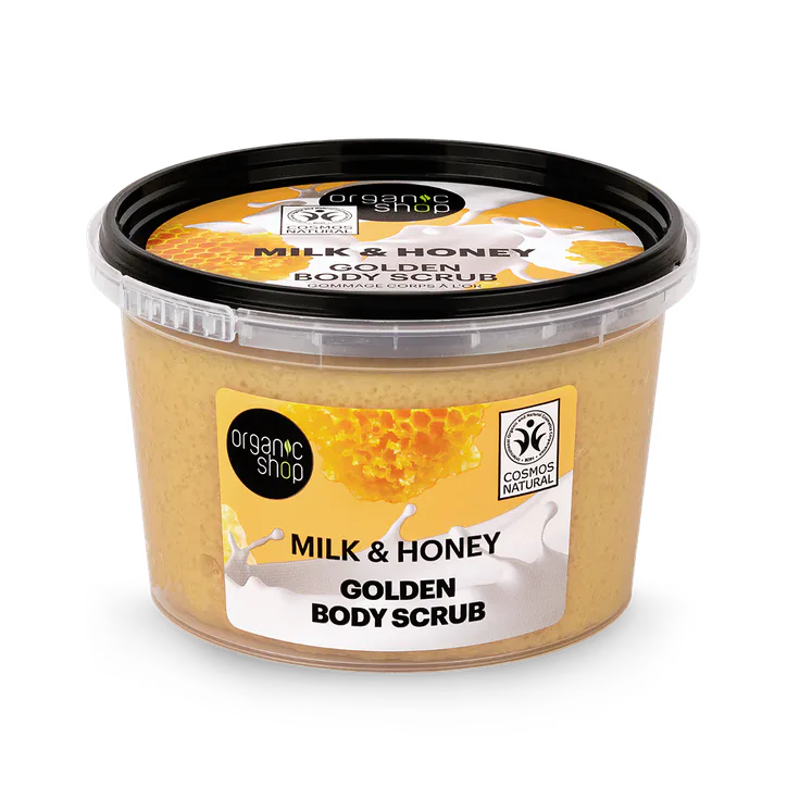 Organic Shop Milk & Honey Golden Body Scrub 250ml