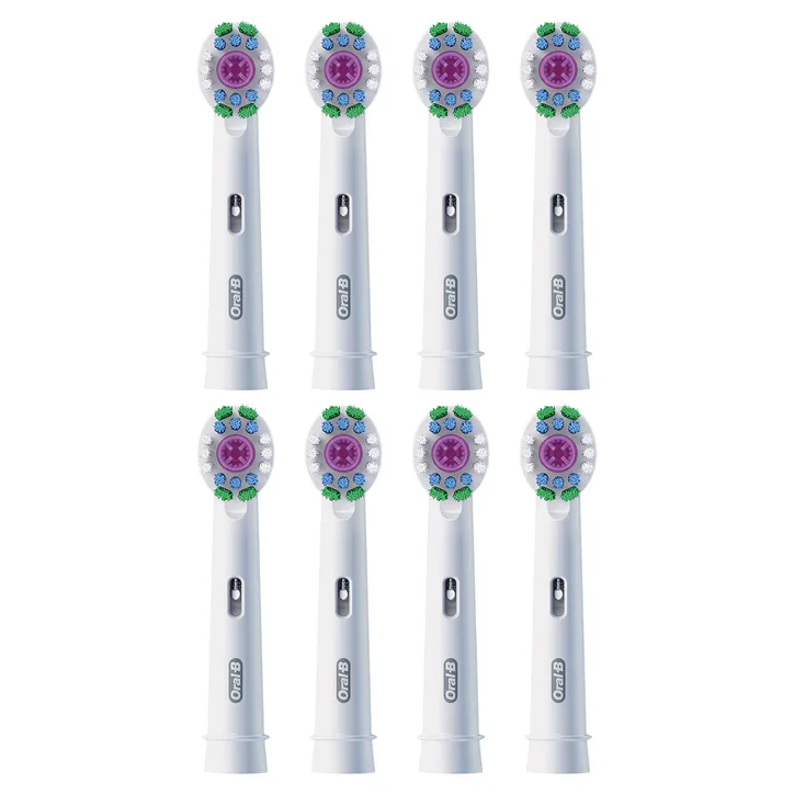 ORAL-B Pro 3D White Toothbrush Heads, 8 Counts detail 3