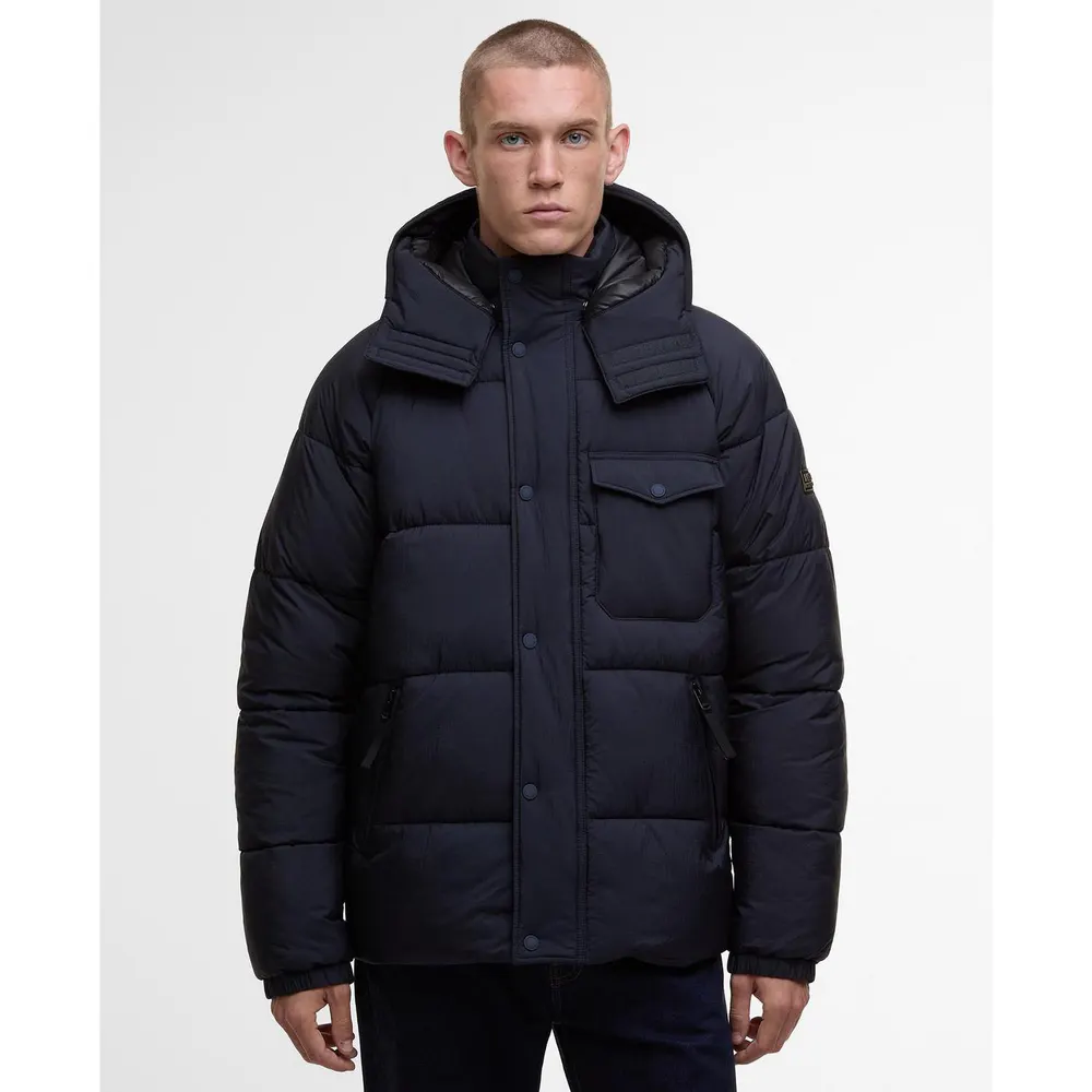 Barbour International Mens Haze Puffer Jacket detail 2