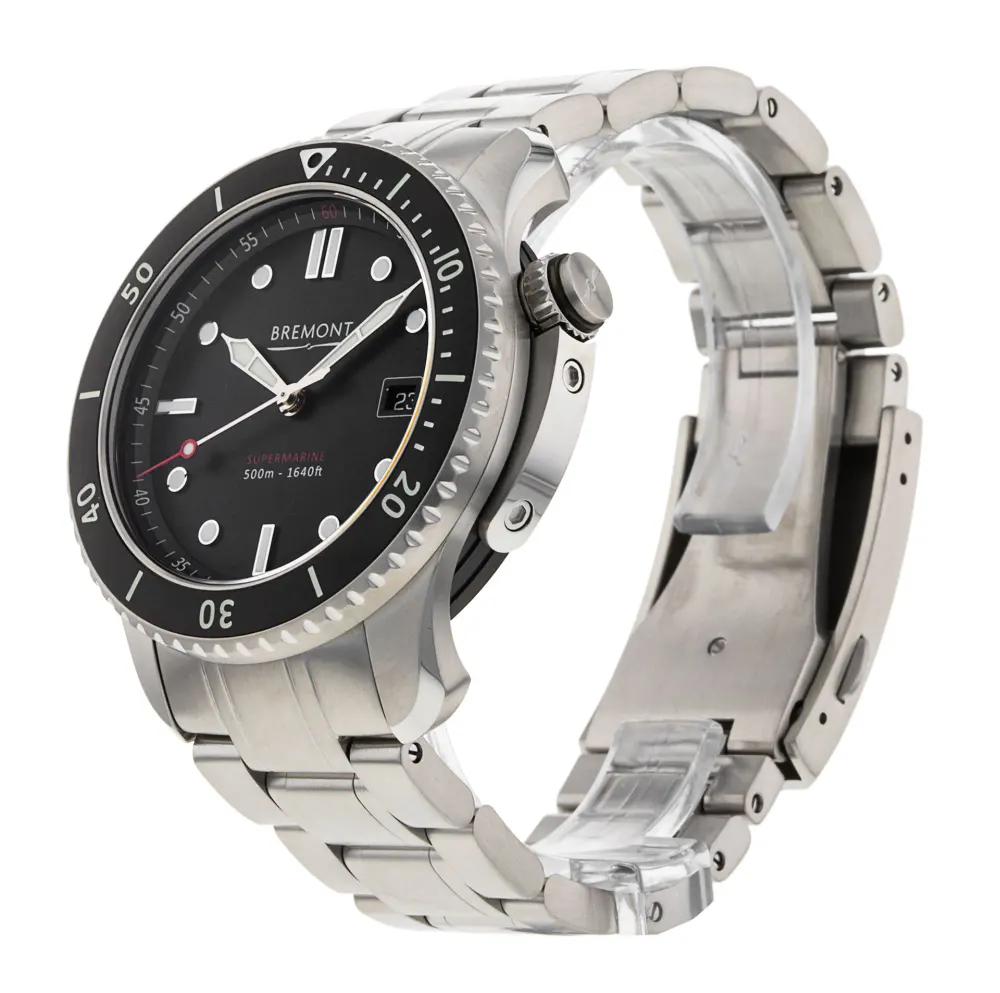 Bremont Supermarine S500/BK — 2020 — Very good in Black Baton, additional product view 2