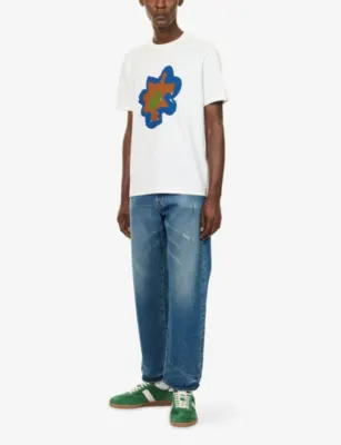 PS BY PAUL SMITH Graphic-Print Cotton T-Shirt detail 2