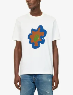 PS BY PAUL SMITH Graphic-Print Cotton T-Shirt detail 3