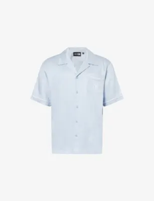 NEW ERA New York Yankees MLB Graphic Revere-Collar Woven Shirt