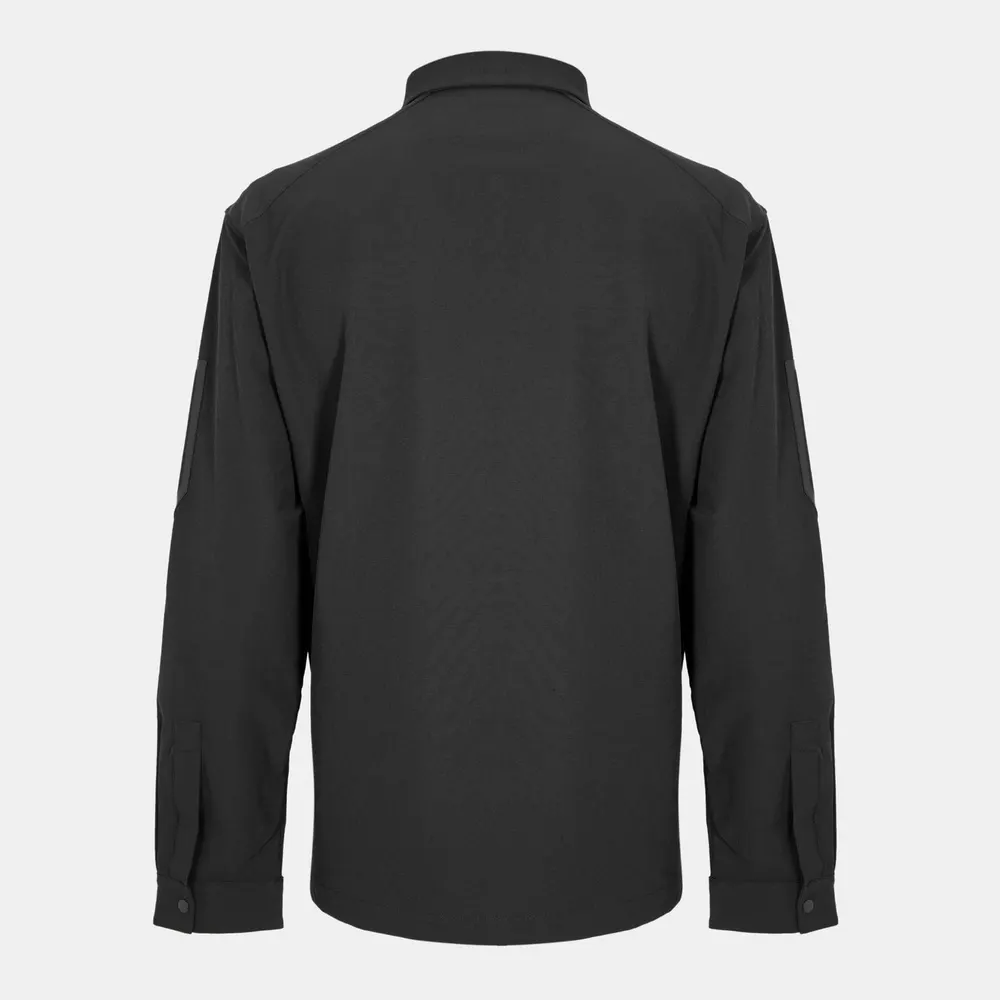 Boss Men's Lite Plain Water Repellent 4-Way Stretch Long Sleeve Shirt detail 2
