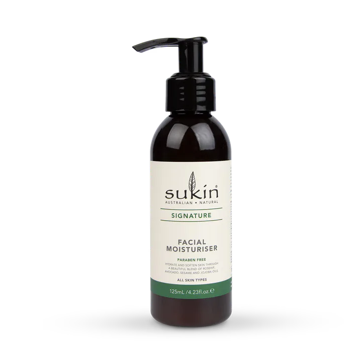 Sukin Facial Moisturiser Pump 125ml