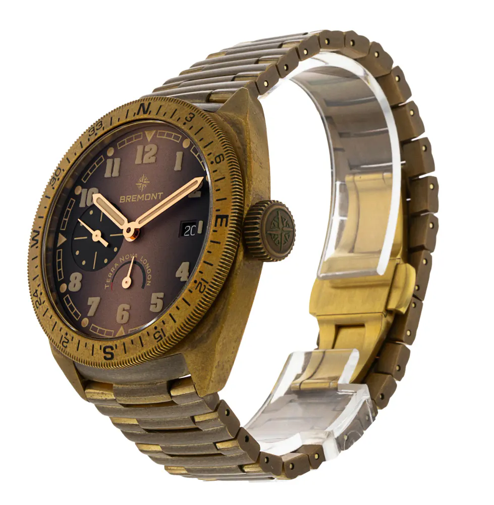 Bremont Terra Nova TN40-PWR-BZ-BR-B — 2025 — Excellent in Brown Arabic, additional product view 2