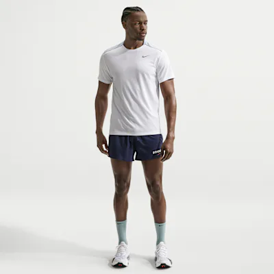 Nike Stride Men's Dri-FIT 13cm (approx.) Brief-Lined Running Shorts - Midnight Navy