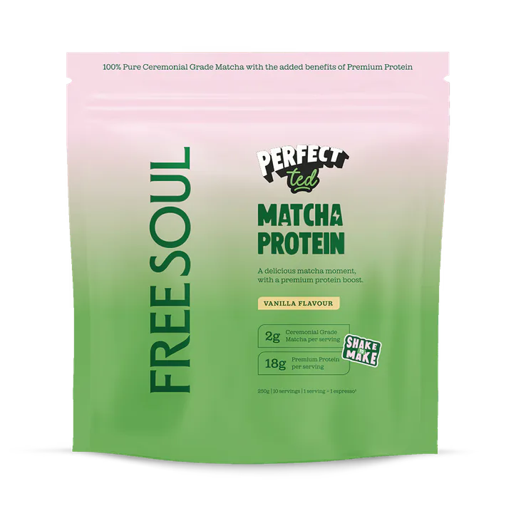 PerfectTed x FreeSoul Vanilla Matcha Protein Vanilla 250 g