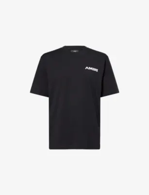AMIRI Logo-Print Short-Sleeve Cotton T-Shirt
