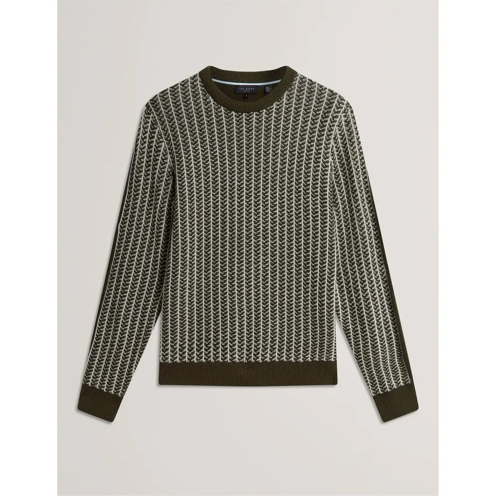 Ted Baker Men's Textured Crew Sweatshirt