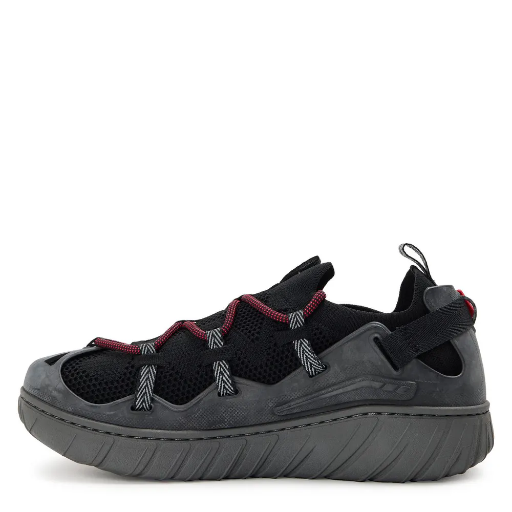 Hugo Men's Reeflyn Slon Kn Casual Low-Top Trainers in Black, additional product view 2