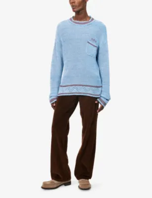 MARNI Wide-Leg Corduroy Cotton Trousers detail 2