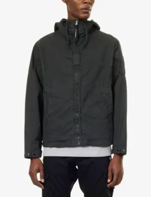 CP COMPANY Microreps Zip-Up Cotton Jacket detail 3