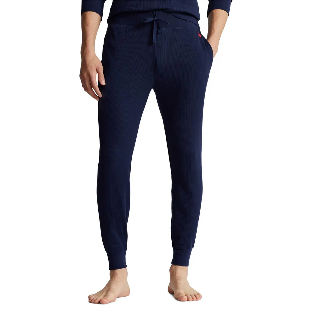 Polo Ralph Lauren Waffle-Knit Cuffed Joggers detail 3