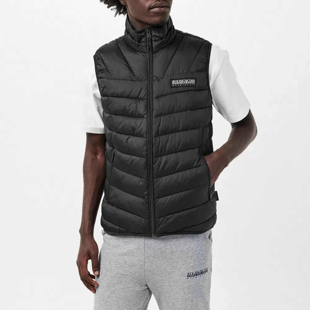 Napapijri Men's Aerons Goose Down Gilet detail 3