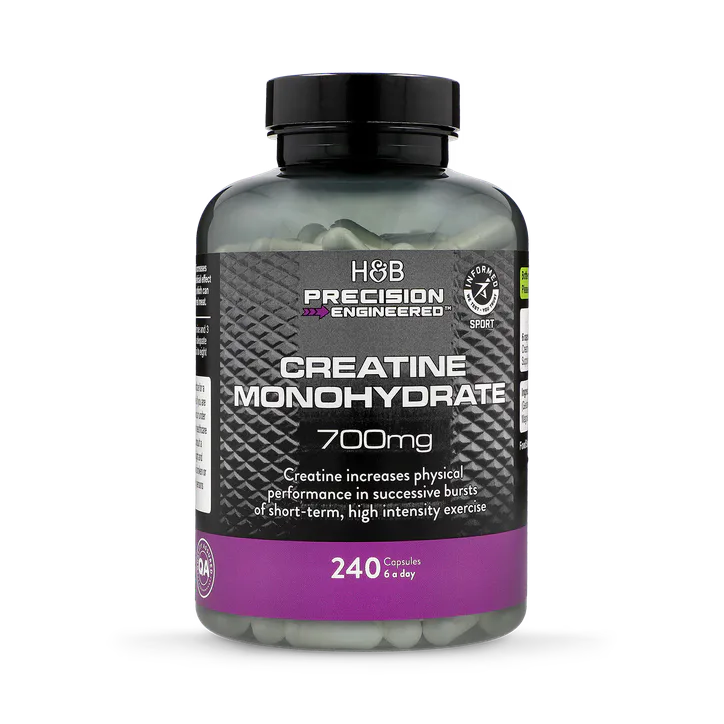 Precision Engineered Creatine Monohydrate 700mg 240 Capsules