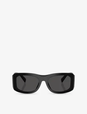 DOLCE & GABBANA DG4503 Rectangular-Frame Acetate Sunglasses