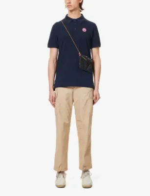 CANADA GOOSE Beckley logo-embroidered regular-fit cotton polo shirt detail 2
