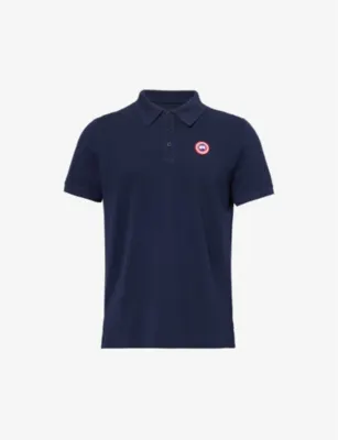 CANADA GOOSE Beckley logo-embroidered regular-fit cotton polo shirt