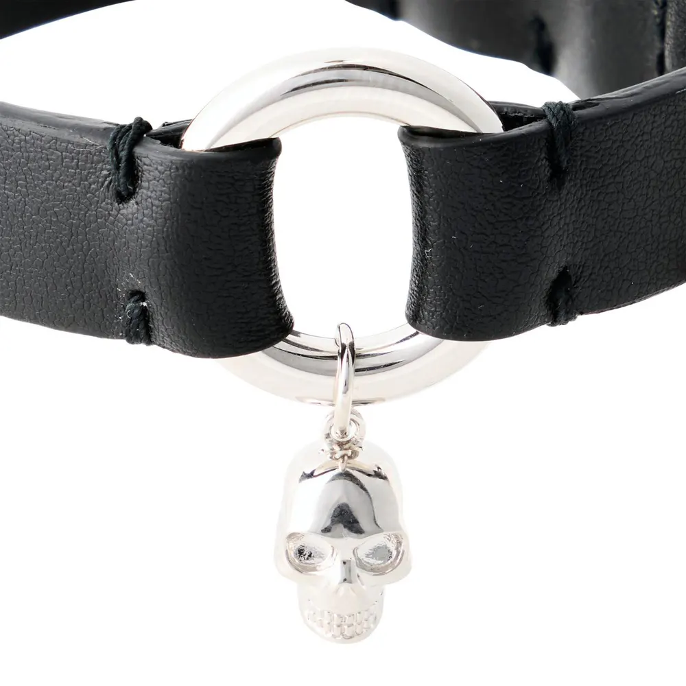 Alexander McQueen Men's Alex Skull Chain Bracelet detail 2