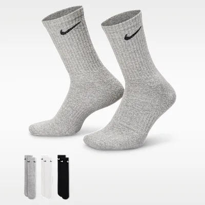 Nike Everyday Cushioned Training Crew Socks (6 Pairs) - Multi-Colour in Multi-Colour – Nike men's and unisex