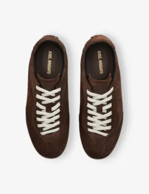 AXEL ARIGATO Daze Runner Suede Trainers - EUR 44 / 10 UK MEN in DARK BROWN, additional product view 2