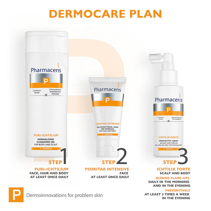 Pharmaceris P - Puri-Ichtilium Cleansing Gel for Psoriasis 250ml detail 3