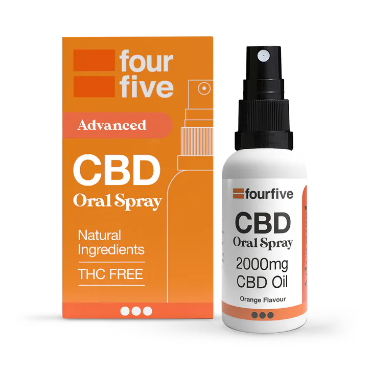 fourfive CBD Oil 2000mg Orange Flavour 30ml