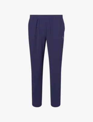 CASTORE Flex Tech Logo-Print Stretch-Woven Trousers