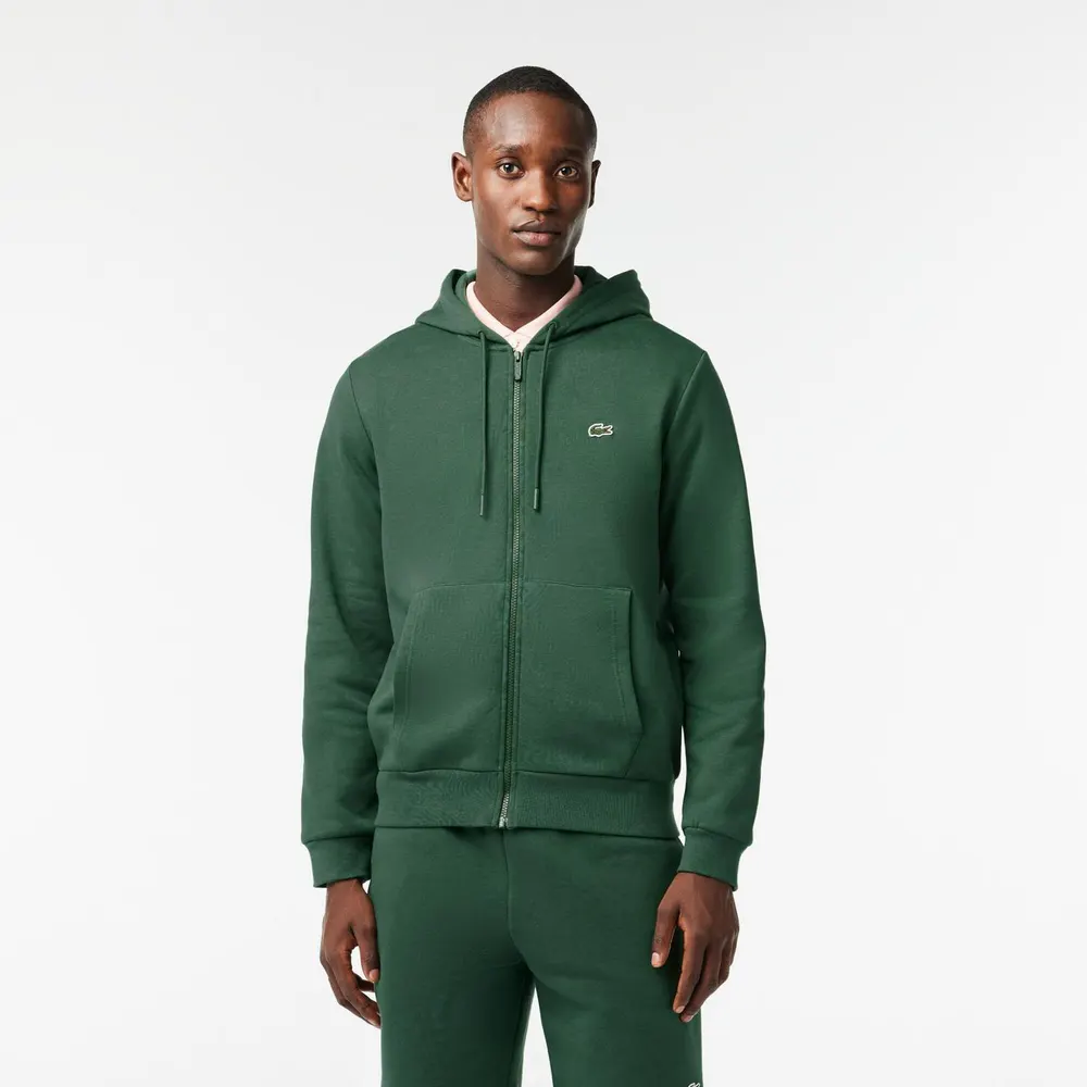 Lacoste Men's Zipped Fleece Hoodie