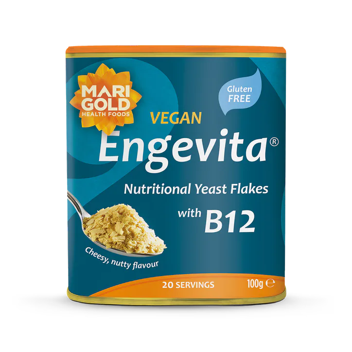 Marigold Engevita B12 Nutritional Yeast Flakes 100g – Food & Drink > Vegan Food & Drink