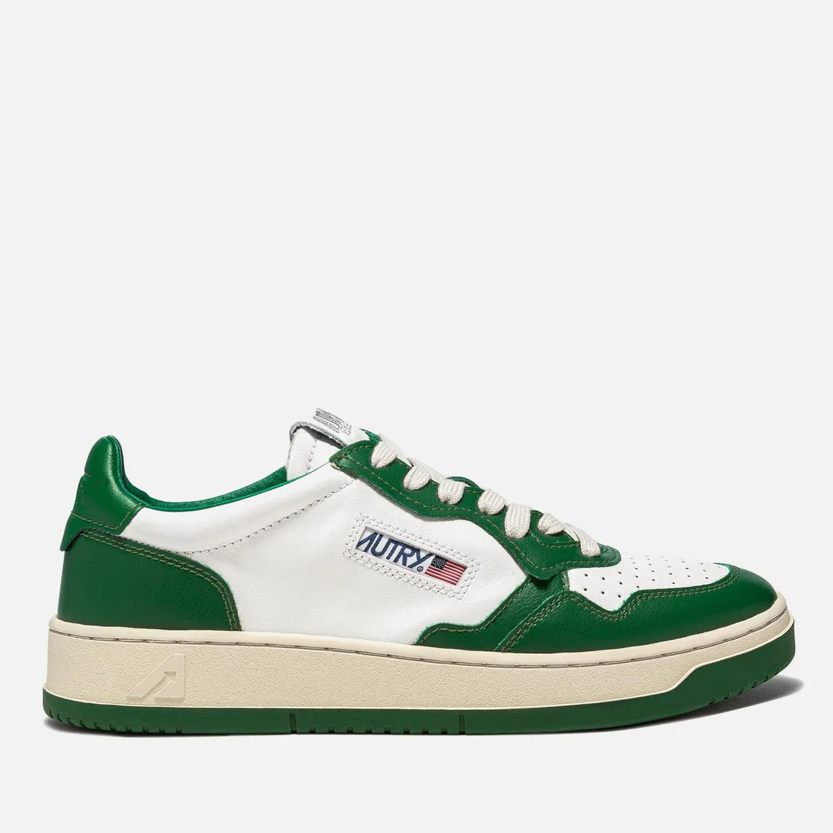 Autry Bicolour Leather Court Trainers