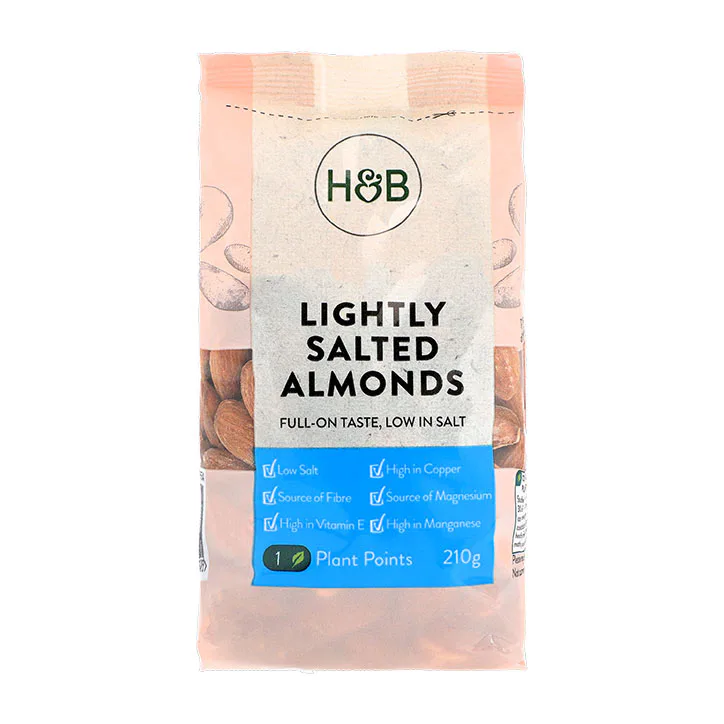 For Him Lightly Salted Almonds 210g