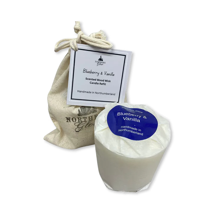 Northern Glow Scented Candle Refill - Blueberry & Vanilla
