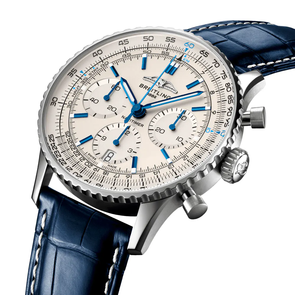 Breitling Navitimer B01 Chronograph 41mm Mens Watch in Silver, additional product view 2