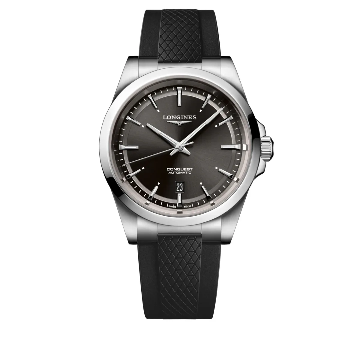 Longines Conquest 41mm Mens Watch Black