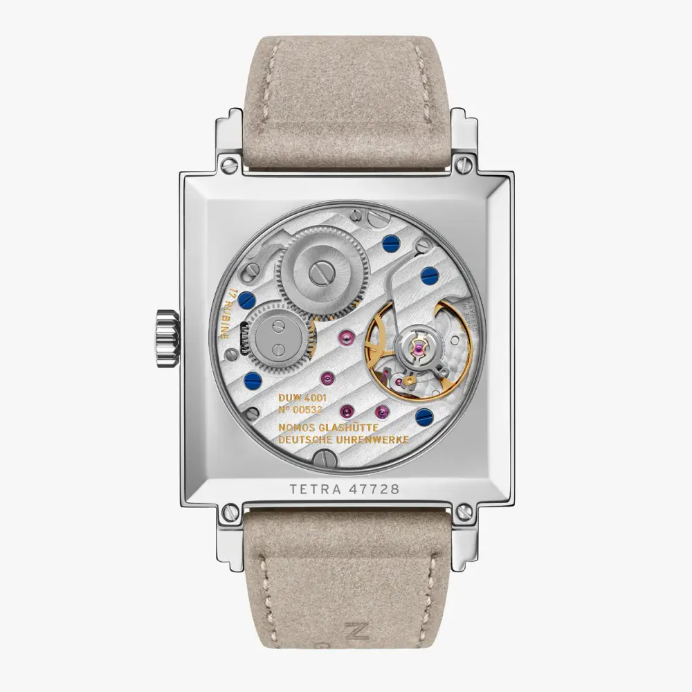 NOMOS Glashutte Tetra Basalt 29.5mm Watch in Black, additional product view 2