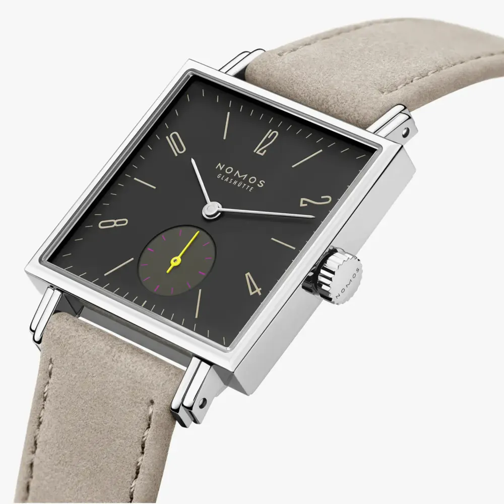 NOMOS Glashutte Tetra Basalt 29.5mm Watch in Black, additional product view 3