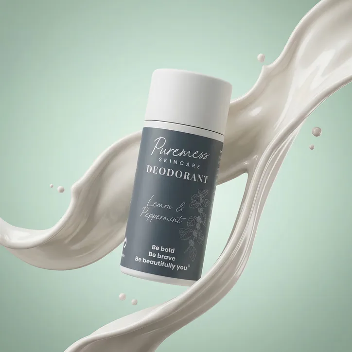 Puremess Skincare Natural Deodorant 70g - Lemon & Peppermint detail 3