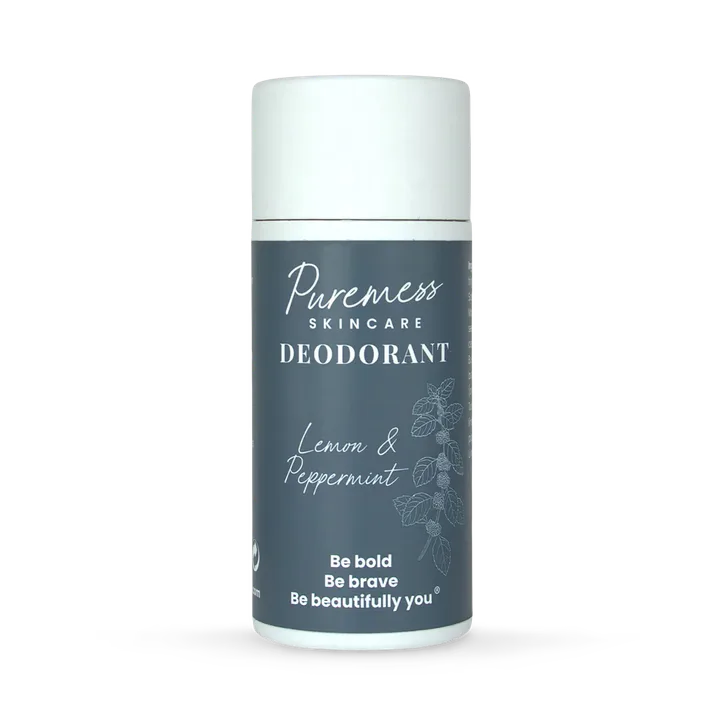 Puremess Skincare Natural Deodorant 70g - Lemon & Peppermint