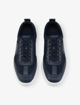 CHRISTIAN LOUBOUTIN Retero Leather Trainers - EUR 43.5 / 9.5 UK MEN in MARINE, additional product view 2
