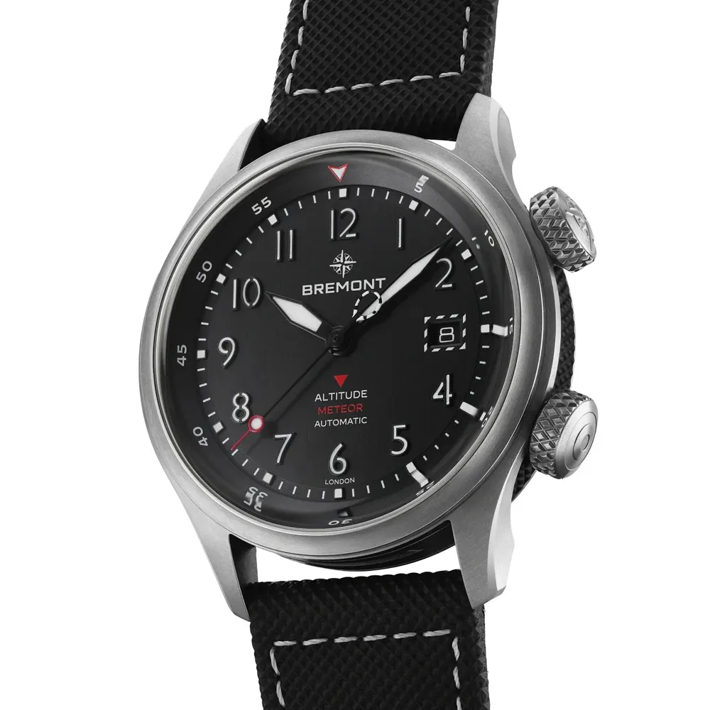 Bremont Altitude MB Meteor Automatic 42mm Unisex Watch Black in Black, additional product view 3