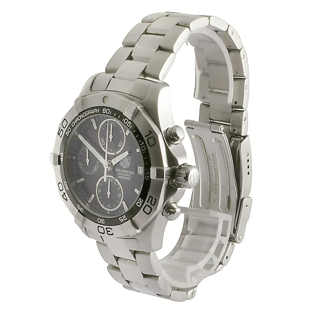 Tag Heuer Aquaracer CAF2110.BA0809 — 2007 — Fair in Black Baton, additional product view 2