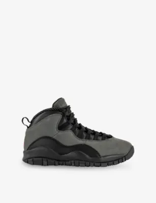JORDAN Air Jordan 10 Retro Leather Mid-Top Trainers - EUR 46 / 12 UK MEN