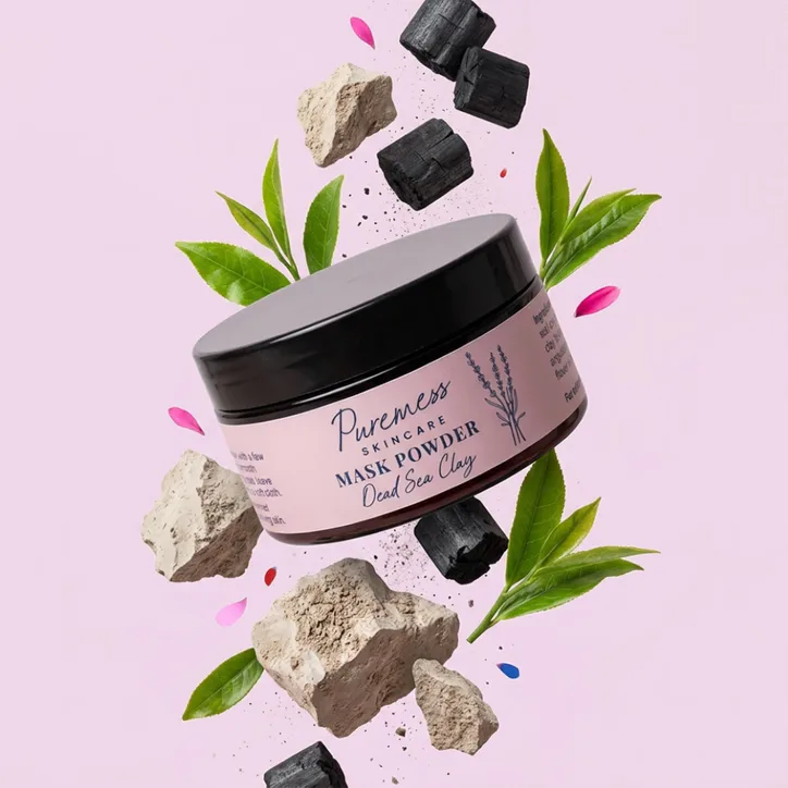 Puremess Skincare Mask Powder 100g - Dead Sea, additional product view 2