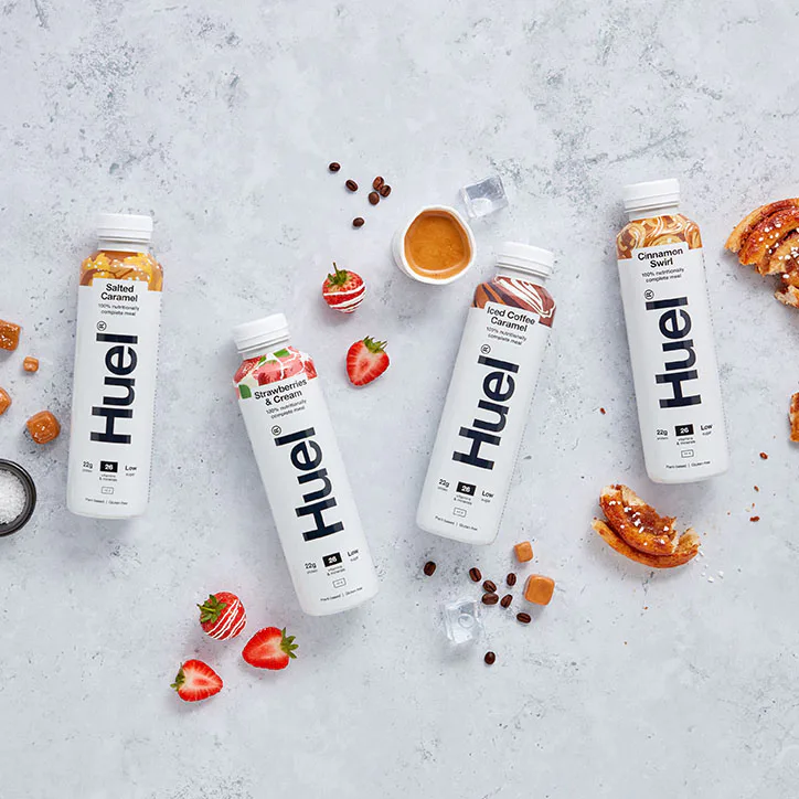 Huel 100% Nutritionally Complete Meal Iced Coffee Caramel 500ml detail 3