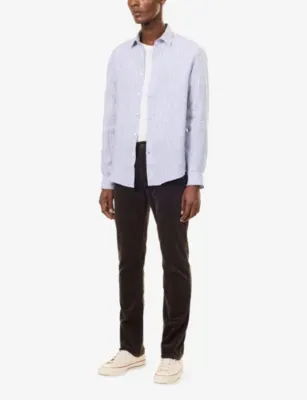 PAIGE Federal Straight-Leg Corduroy Trousers detail 2