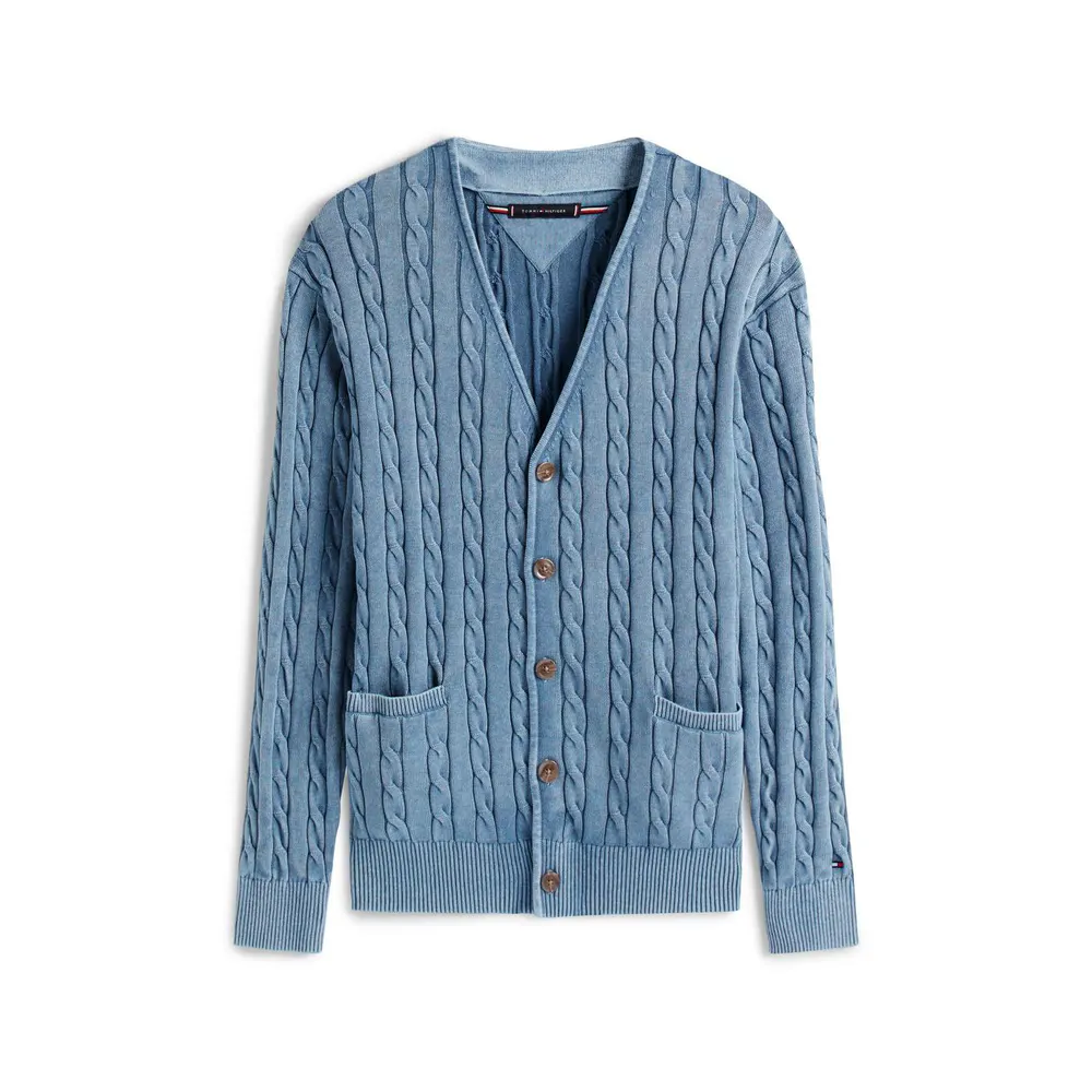 Tommy Hilfiger Men's Cable Knit Cardigan