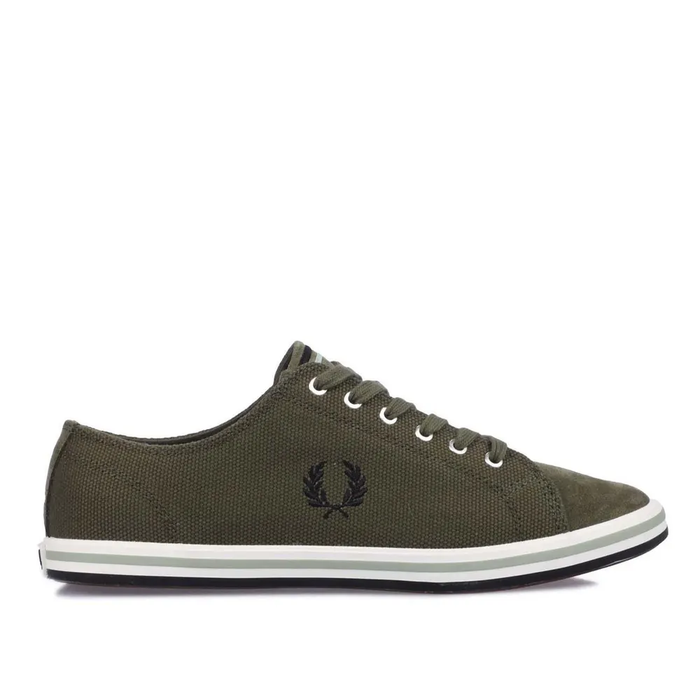 Fred Perry Kingston Canvas/Suede Trainers